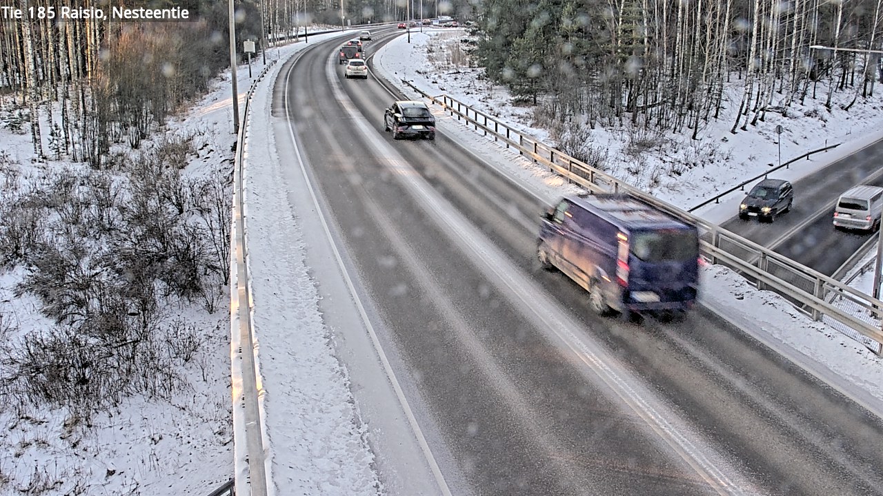 Weather Camera Image Road 185 Raisio, Nesteentie, Raisio, Varsinais-Suomi