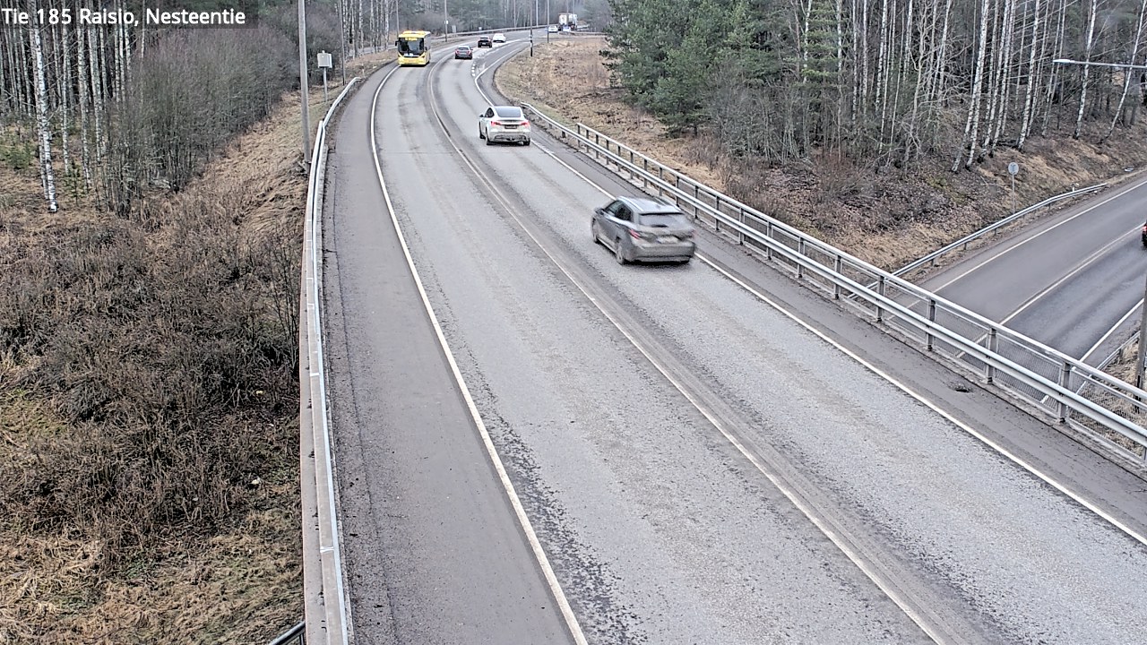 Weather Camera Image Väg 185 Raisio, Nesteentie, Raisio, Varsinais-Suomi