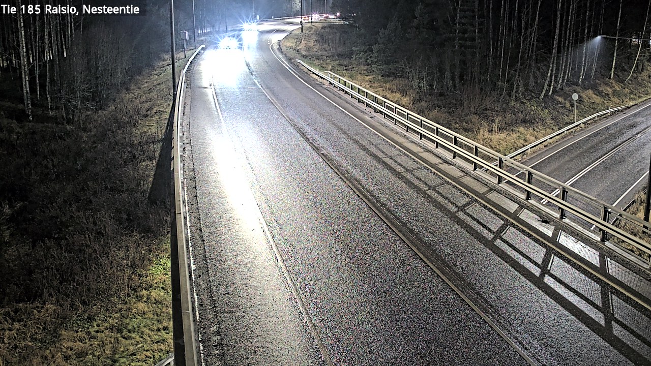 Weather Camera Image Väg 185 Raisio, Nesteentie, Raisio, Varsinais-Suomi