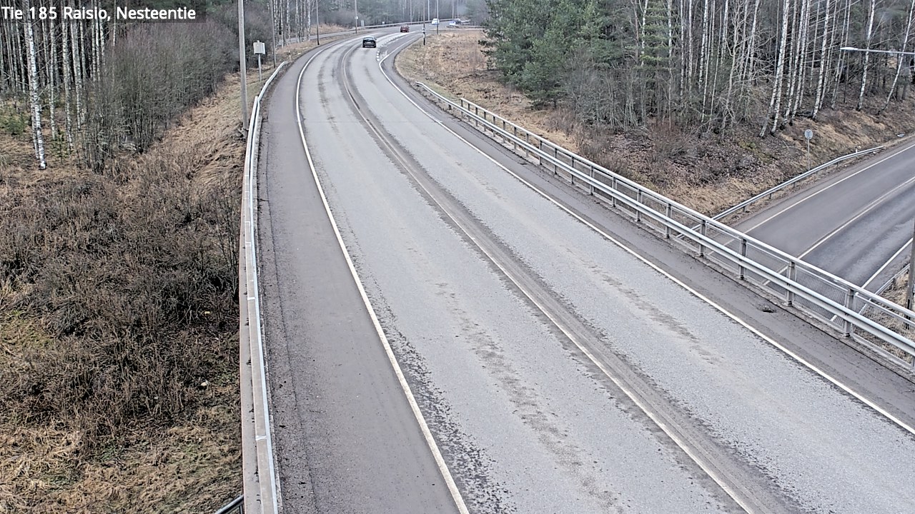 Weather Camera Image Väg 185 Raisio, Nesteentie, Raisio, Varsinais-Suomi