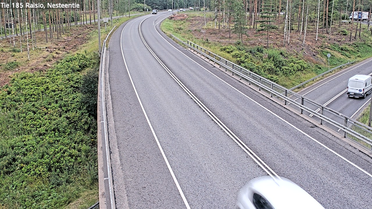 Weather Camera Image Road 185 Raisio, Nesteentie, Raisio, Varsinais-Suomi