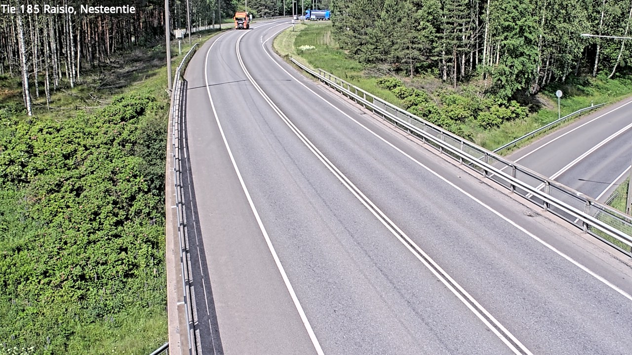 Weather Camera Image Road 185 Raisio, Nesteentie, Raisio, Varsinais-Suomi