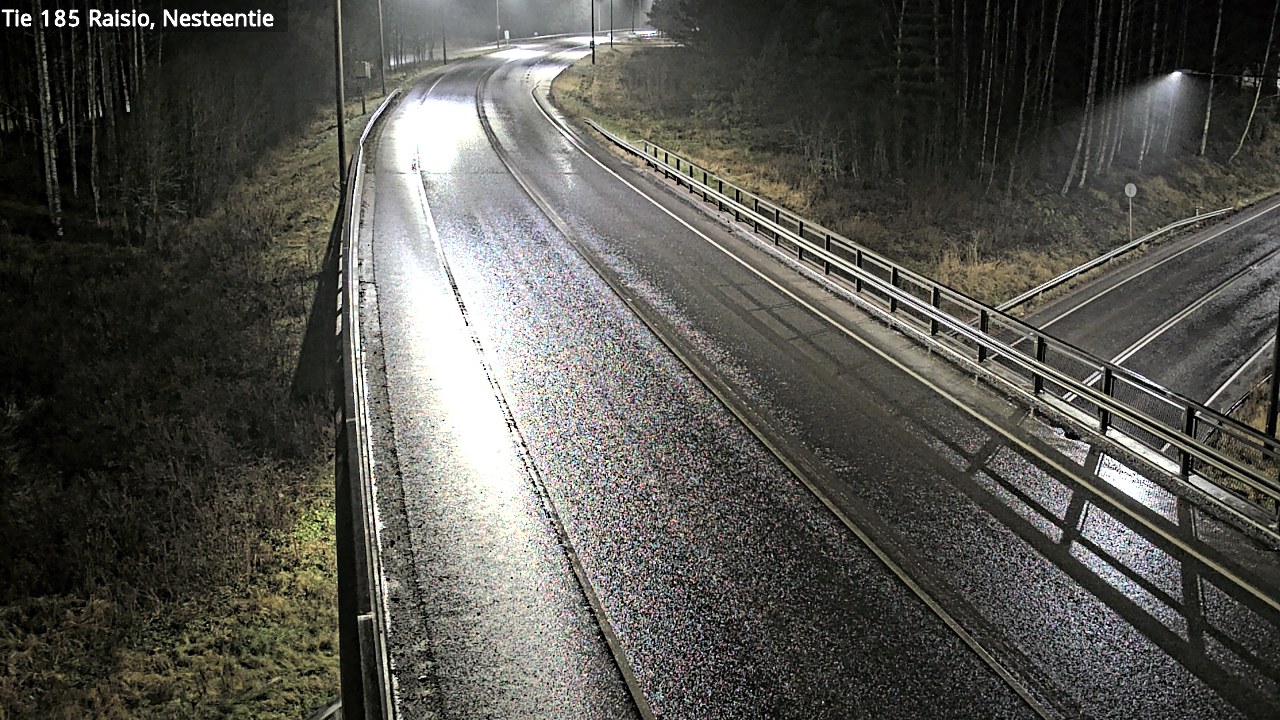 Weather Camera Image Väg 185 Raisio, Nesteentie, Raisio, Varsinais-Suomi