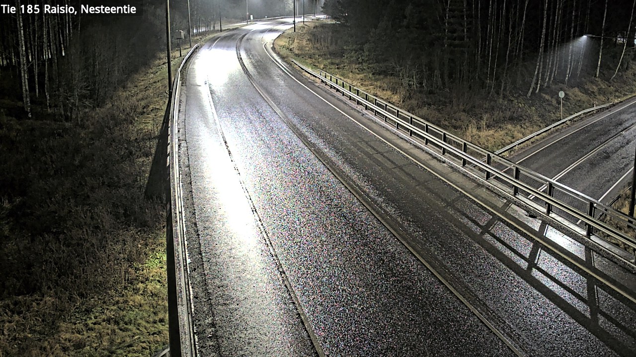 Weather Camera Image Väg 185 Raisio, Nesteentie, Raisio, Varsinais-Suomi
