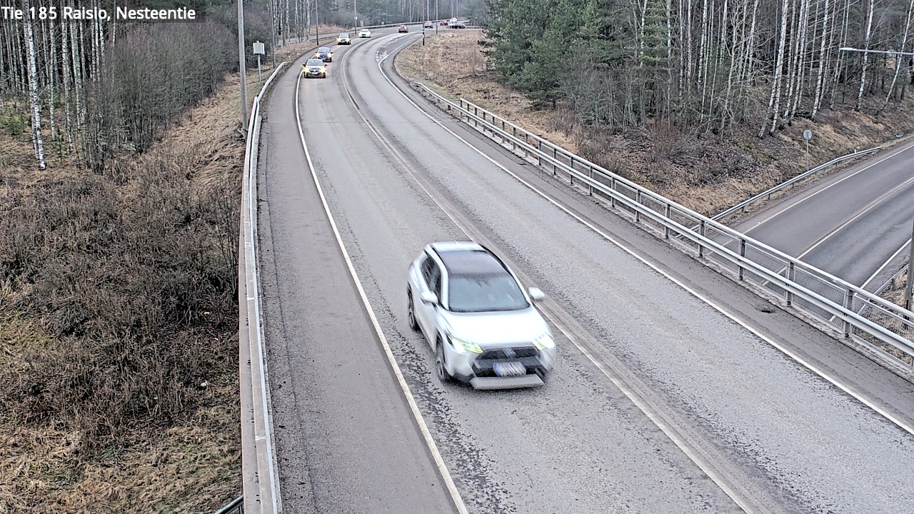 Weather Camera Image Road 185 Raisio, Nesteentie, Raisio, Varsinais-Suomi
