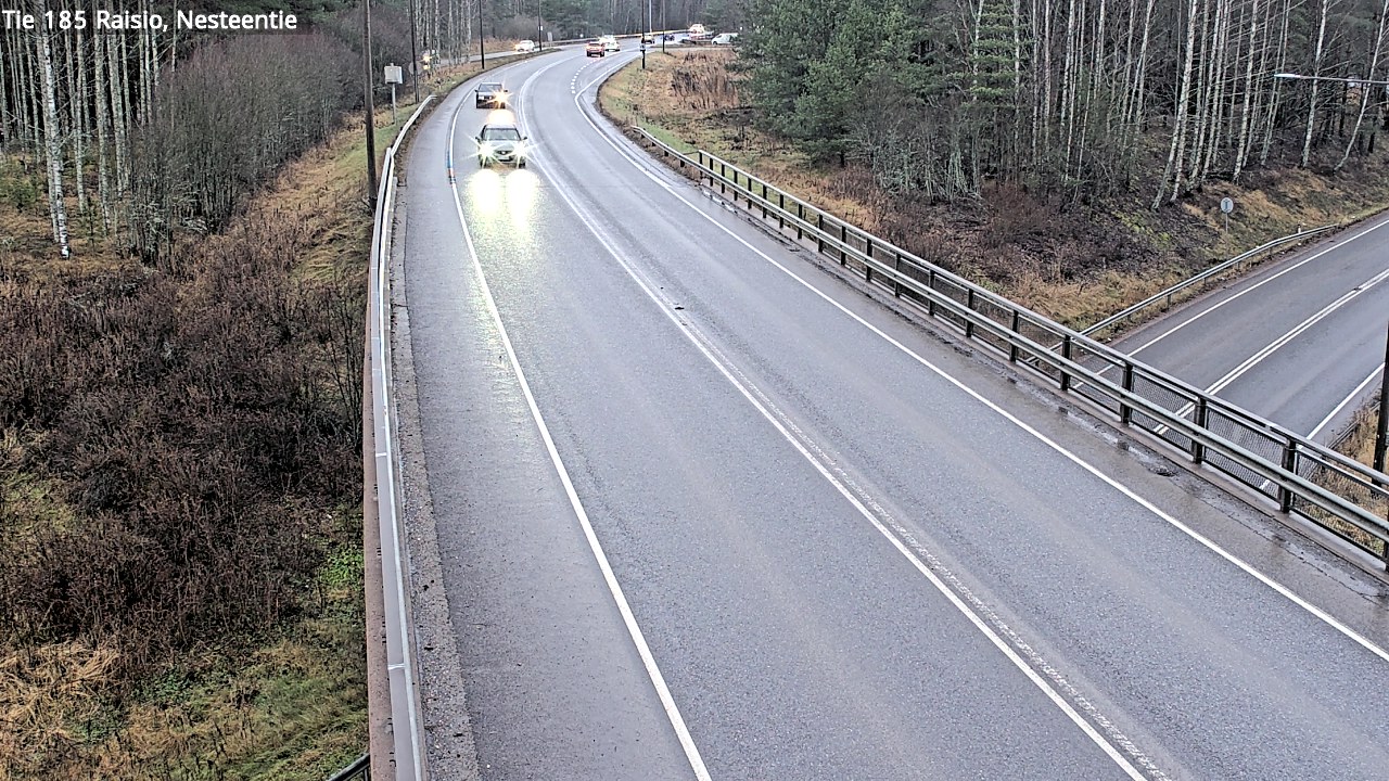 Weather Camera Image Väg 185 Raisio, Nesteentie, Raisio, Varsinais-Suomi