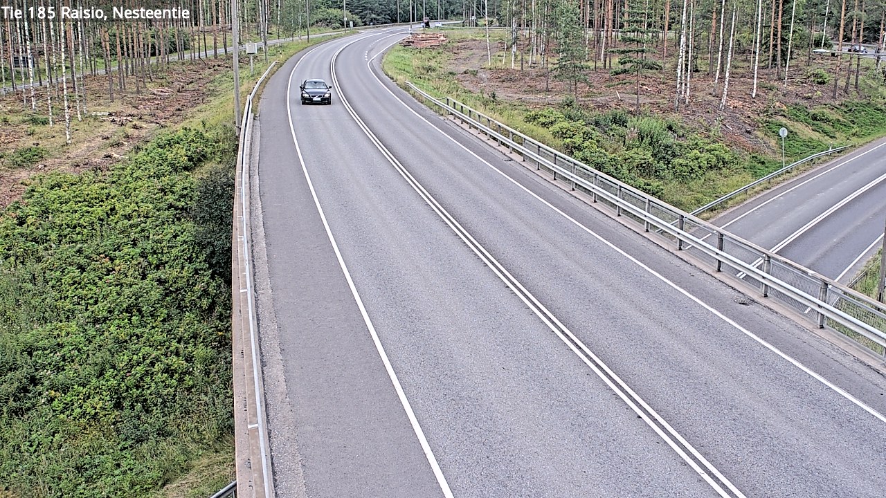 Weather Camera Image Väg 185 Raisio, Nesteentie, Raisio, Varsinais-Suomi