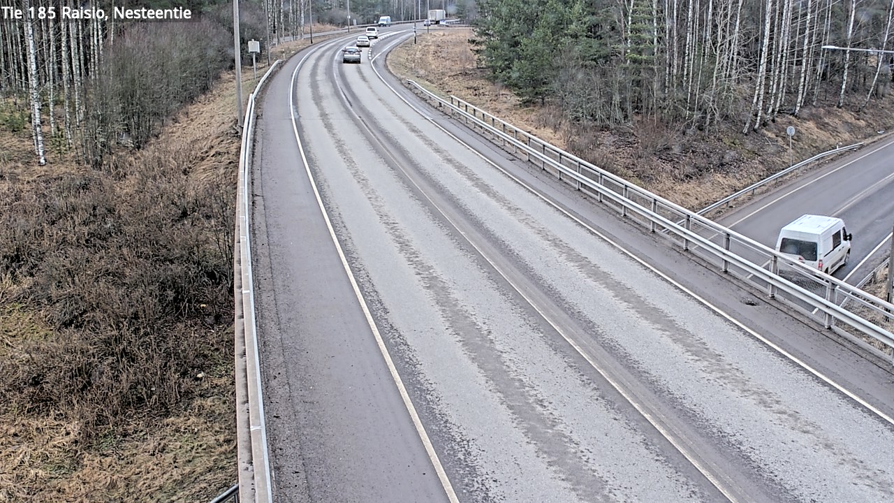 Weather Camera Image Väg 185 Raisio, Nesteentie, Raisio, Varsinais-Suomi