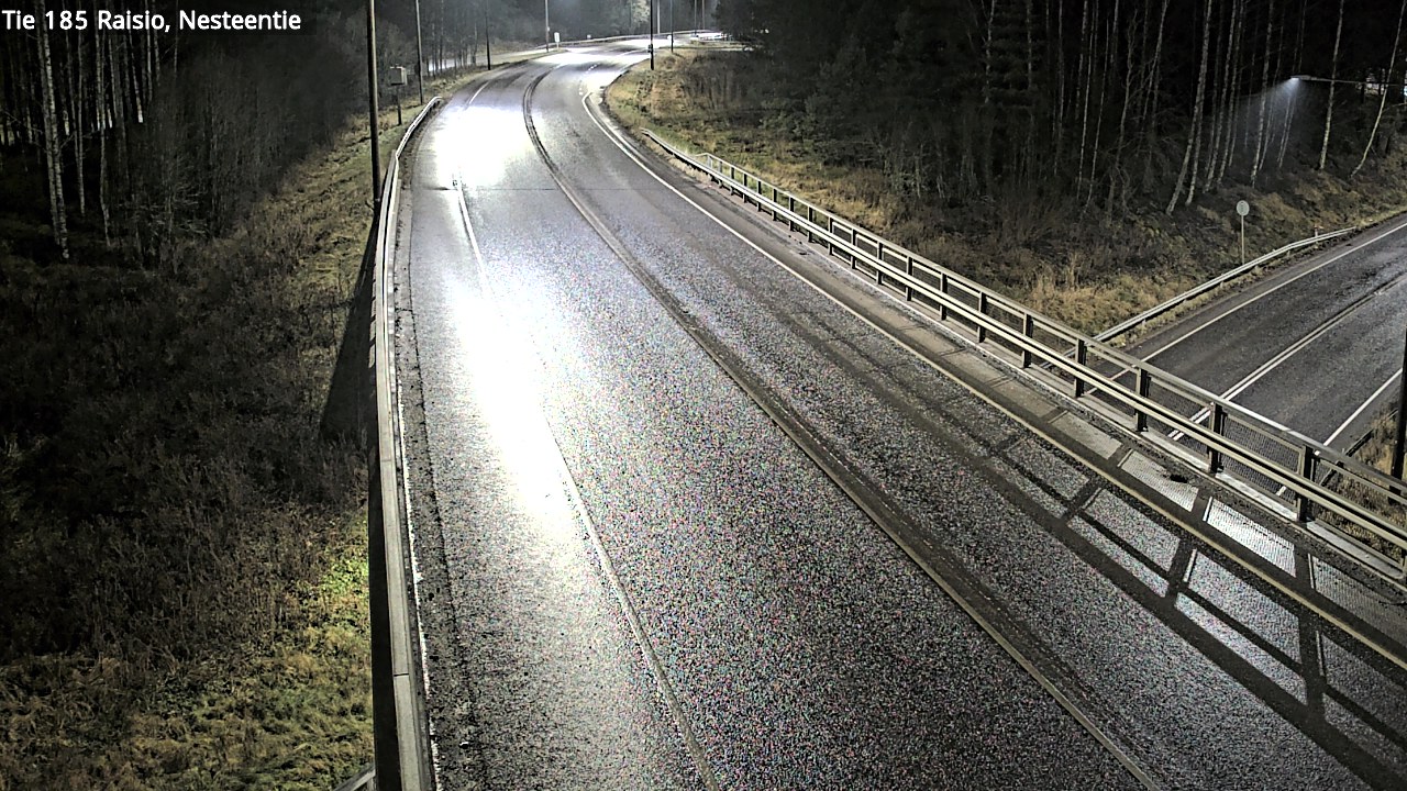 Weather Camera Image Väg 185 Raisio, Nesteentie, Raisio, Varsinais-Suomi