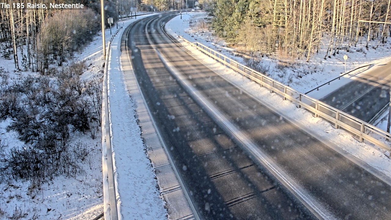 Weather Camera Image Väg 185 Raisio, Nesteentie, Raisio, Varsinais-Suomi