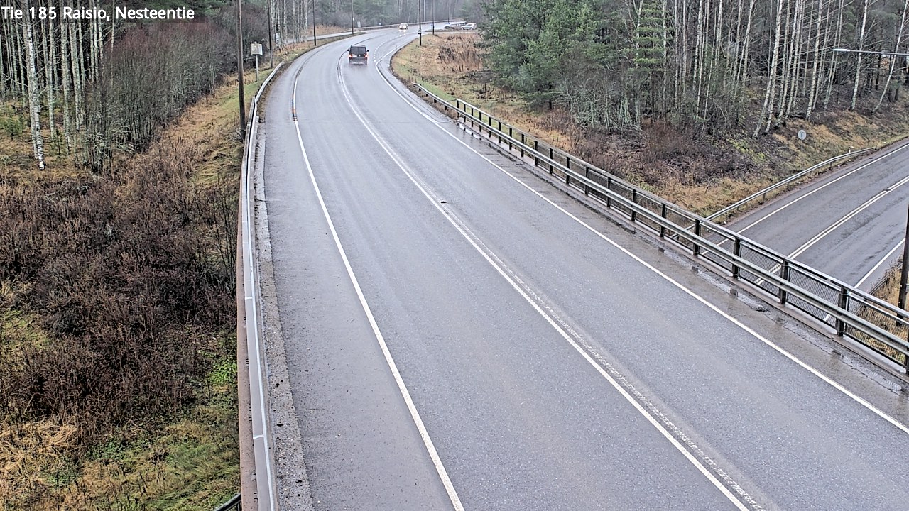 Weather Camera Image Väg 185 Raisio, Nesteentie, Raisio, Varsinais-Suomi
