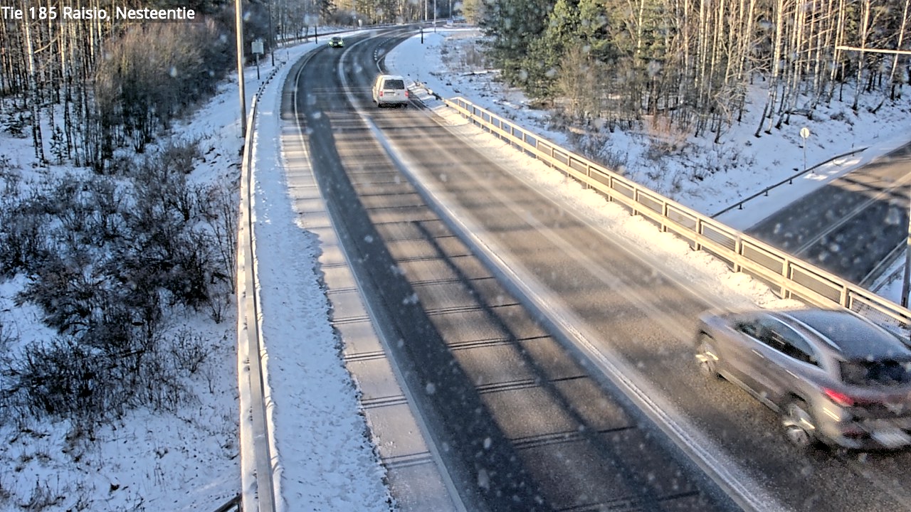 Weather Camera Image Väg 185 Raisio, Nesteentie, Raisio, Varsinais-Suomi