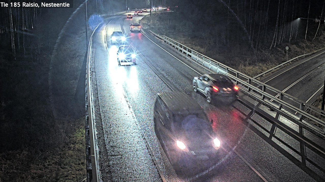 Weather Camera Image Väg 185 Raisio, Nesteentie, Raisio, Varsinais-Suomi