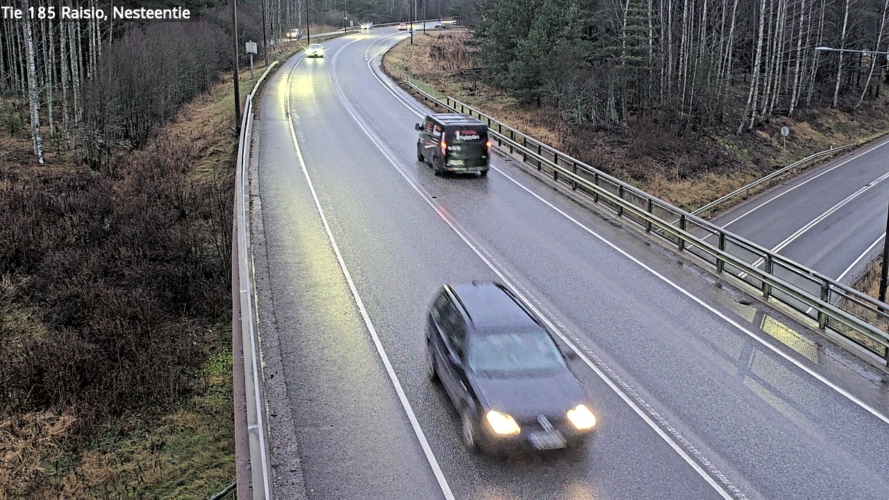 Weather Camera Image Väg 185 Raisio, Nesteentie, Raisio, Varsinais-Suomi