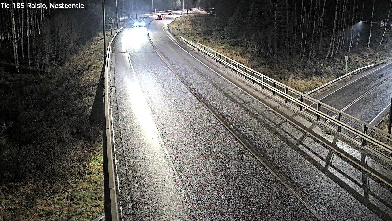 Weather Camera Image Väg 185 Raisio, Nesteentie, Raisio, Varsinais-Suomi