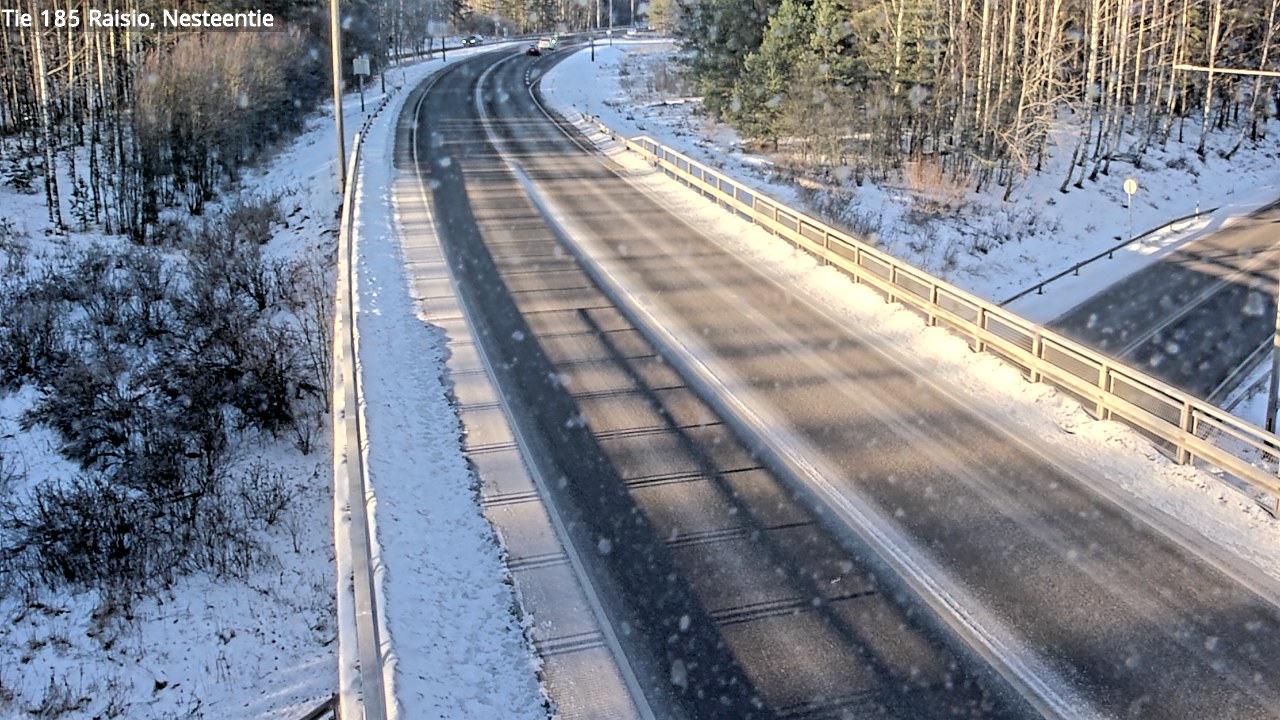 Weather Camera Image Väg 185 Raisio, Nesteentie, Raisio, Varsinais-Suomi
