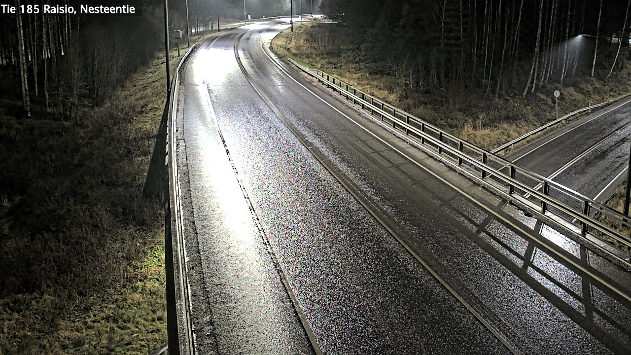 Weather Camera Image Väg 185 Raisio, Nesteentie, Raisio, Varsinais-Suomi