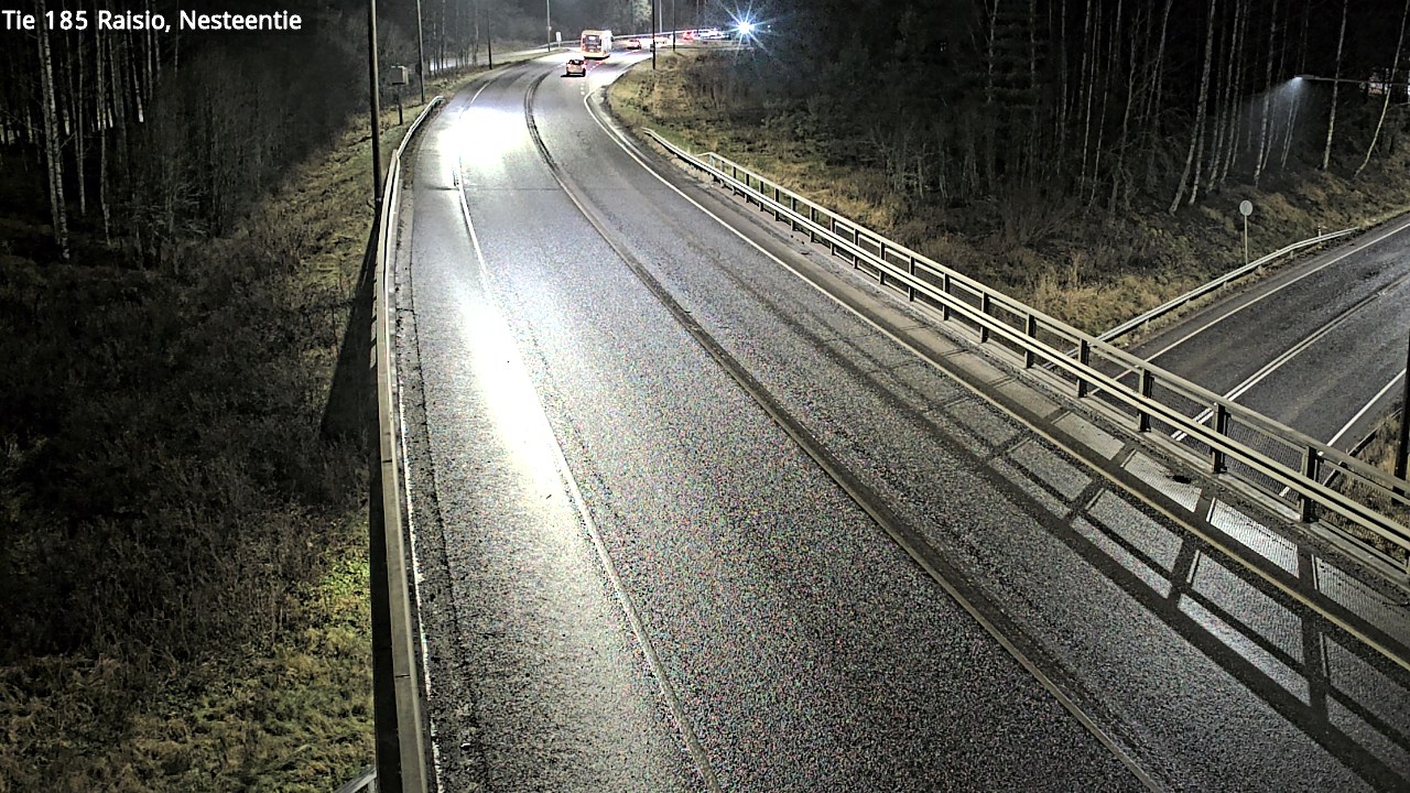 Weather Camera Image Väg 185 Raisio, Nesteentie, Raisio, Varsinais-Suomi