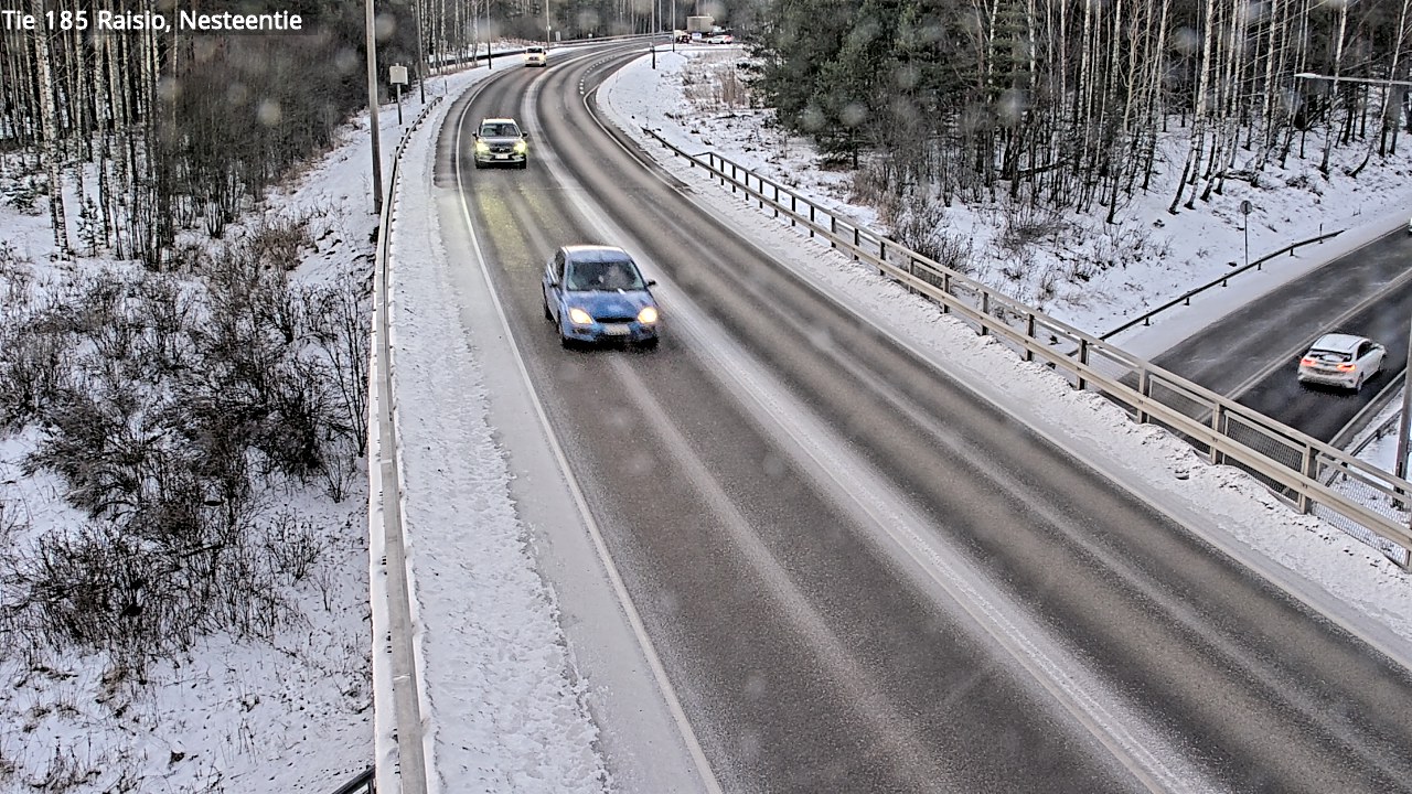 Weather Camera Image Road 185 Raisio, Nesteentie, Raisio, Varsinais-Suomi