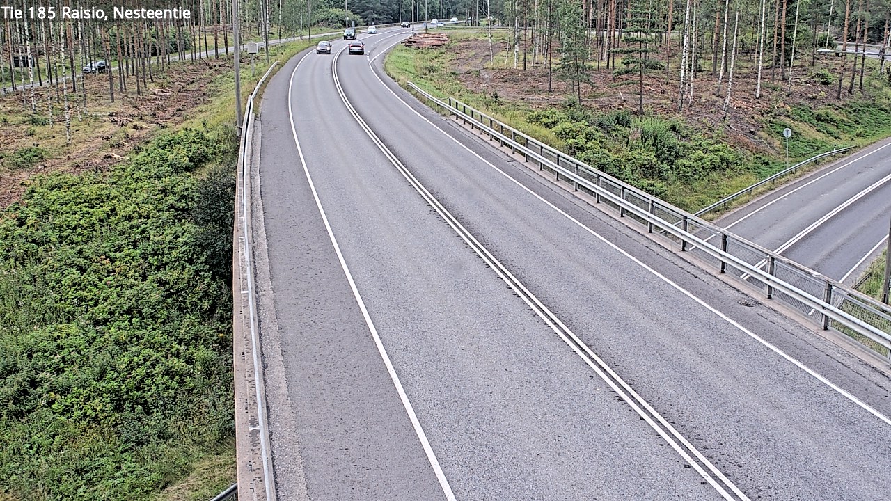 Weather Camera Image Road 185 Raisio, Nesteentie, Raisio, Varsinais-Suomi