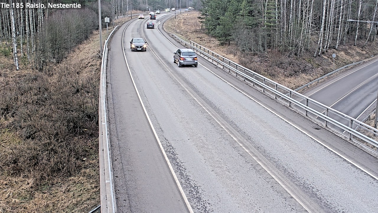 Weather Camera Image Road 185 Raisio, Nesteentie, Raisio, Varsinais-Suomi