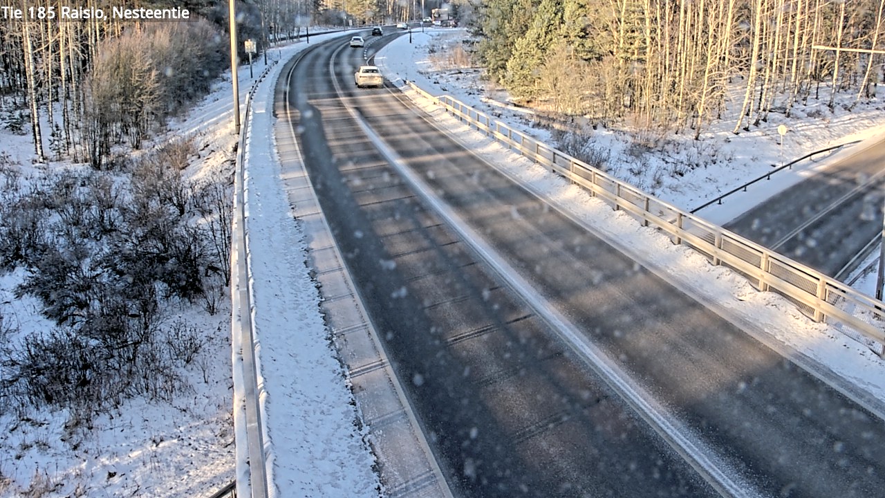 Weather Camera Image Väg 185 Raisio, Nesteentie, Raisio, Varsinais-Suomi