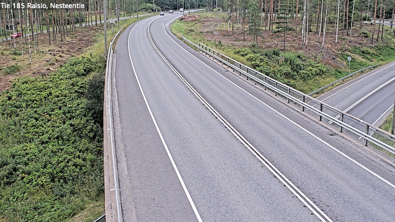 Weather Camera Image Road 185 Raisio, Nesteentie, Raisio, Varsinais-Suomi