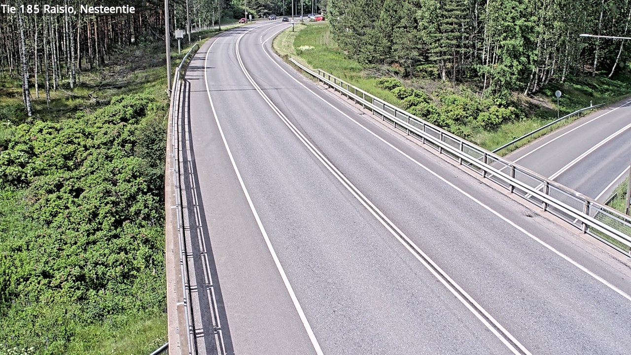 Weather Camera Image Road 185 Raisio, Nesteentie, Raisio, Varsinais-Suomi