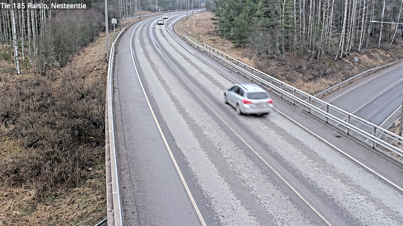 Weather Camera Image Väg 185 Raisio, Nesteentie, Raisio, Varsinais-Suomi