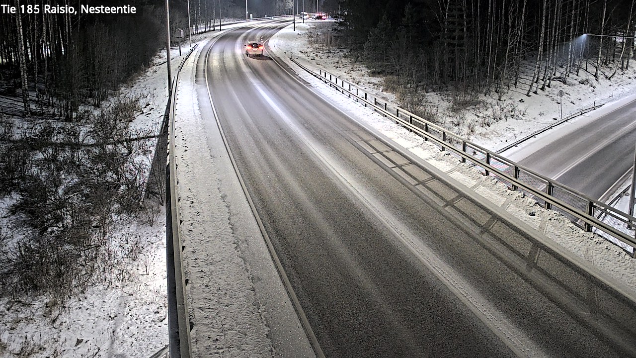 Weather Camera Image Road 185 Raisio, Nesteentie, Raisio, Varsinais-Suomi