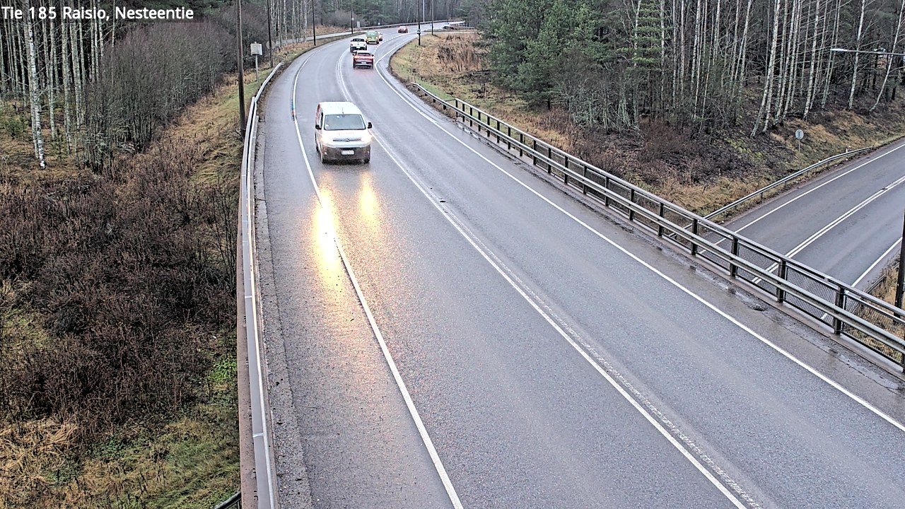 Weather Camera Image Väg 185 Raisio, Nesteentie, Raisio, Varsinais-Suomi