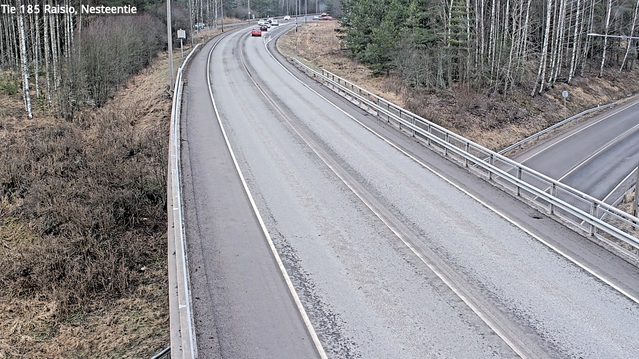 Weather Camera Image Road 185 Raisio, Nesteentie, Raisio, Varsinais-Suomi