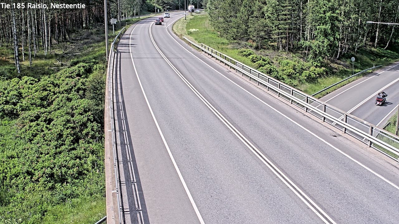 Weather Camera Image Road 185 Raisio, Nesteentie, Raisio, Varsinais-Suomi