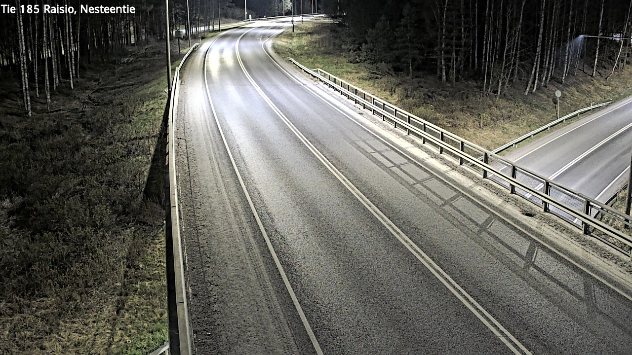 Weather Camera Image Väg 185 Raisio, Nesteentie, Raisio, Varsinais-Suomi