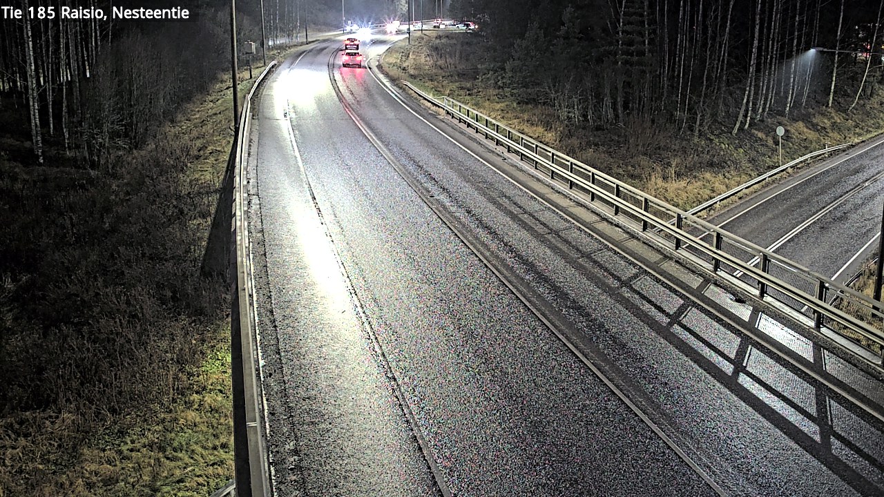 Weather Camera Image Väg 185 Raisio, Nesteentie, Raisio, Varsinais-Suomi