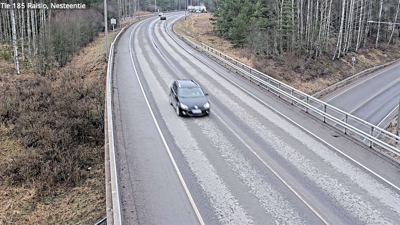 Weather Camera Image Väg 185 Raisio, Nesteentie, Raisio, Varsinais-Suomi