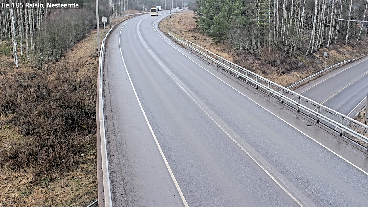 Weather Camera Image Väg 185 Raisio, Nesteentie, Raisio, Varsinais-Suomi