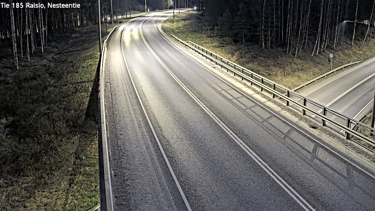Weather Camera Image Väg 185 Raisio, Nesteentie, Raisio, Varsinais-Suomi