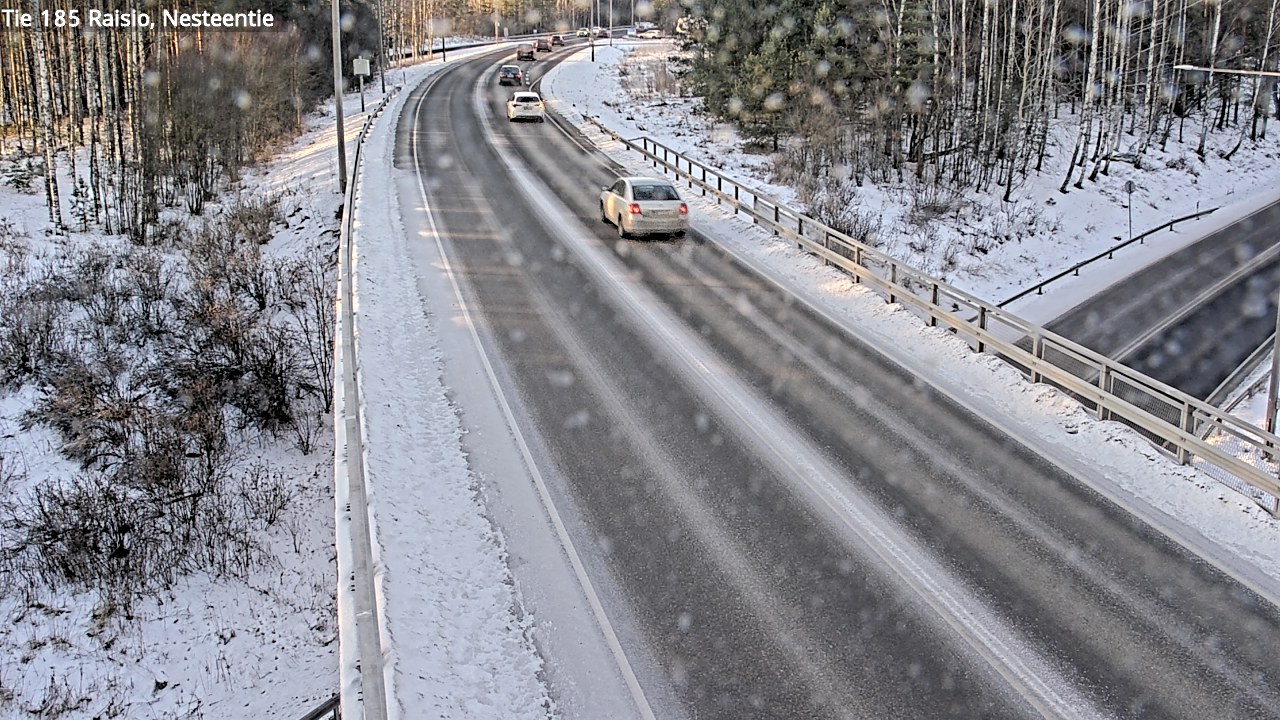 Weather Camera Image Road 185 Raisio, Nesteentie, Raisio, Varsinais-Suomi