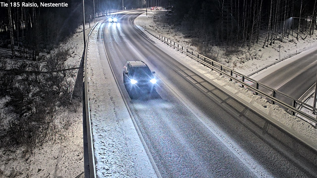 Weather Camera Image Road 185 Raisio, Nesteentie, Raisio, Varsinais-Suomi