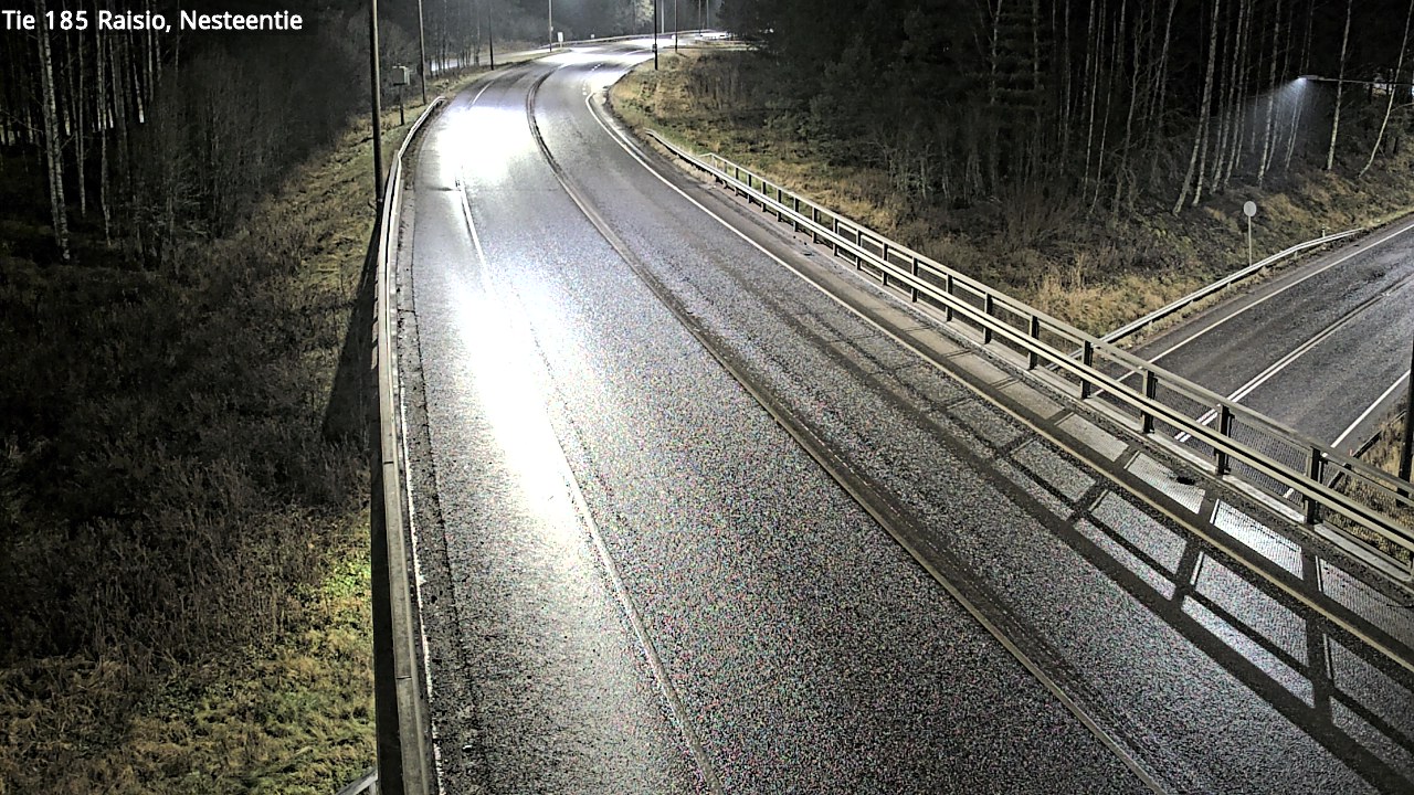 Weather Camera Image Väg 185 Raisio, Nesteentie, Raisio, Varsinais-Suomi