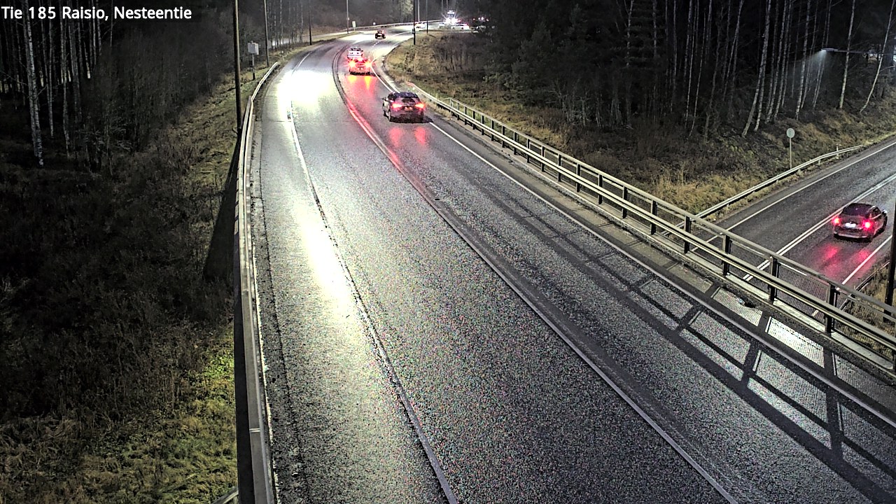 Weather Camera Image Väg 185 Raisio, Nesteentie, Raisio, Varsinais-Suomi