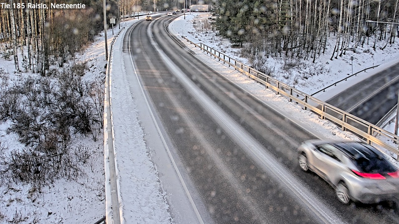 Weather Camera Image Road 185 Raisio, Nesteentie, Raisio, Varsinais-Suomi