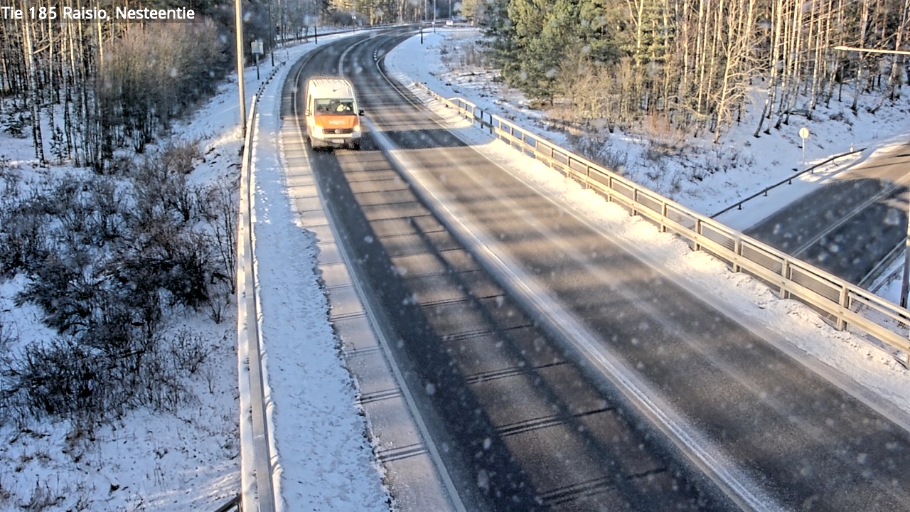 Weather Camera Image Road 185 Raisio, Nesteentie, Raisio, Varsinais-Suomi