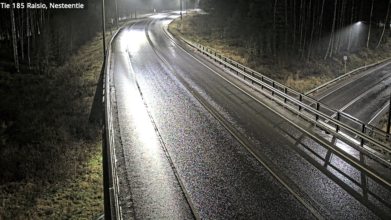 Weather Camera Image Väg 185 Raisio, Nesteentie, Raisio, Varsinais-Suomi