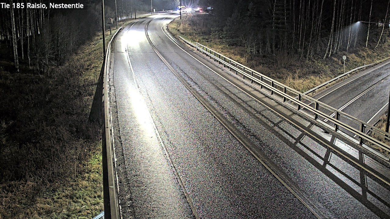 Weather Camera Image Väg 185 Raisio, Nesteentie, Raisio, Varsinais-Suomi