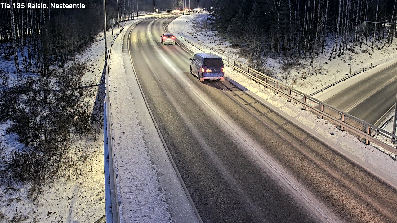Weather Camera Image Road 185 Raisio, Nesteentie, Raisio, Varsinais-Suomi