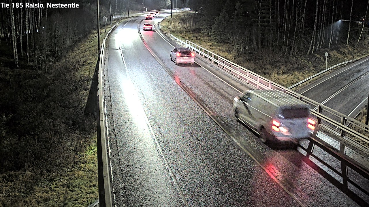 Weather Camera Image Väg 185 Raisio, Nesteentie, Raisio, Varsinais-Suomi
