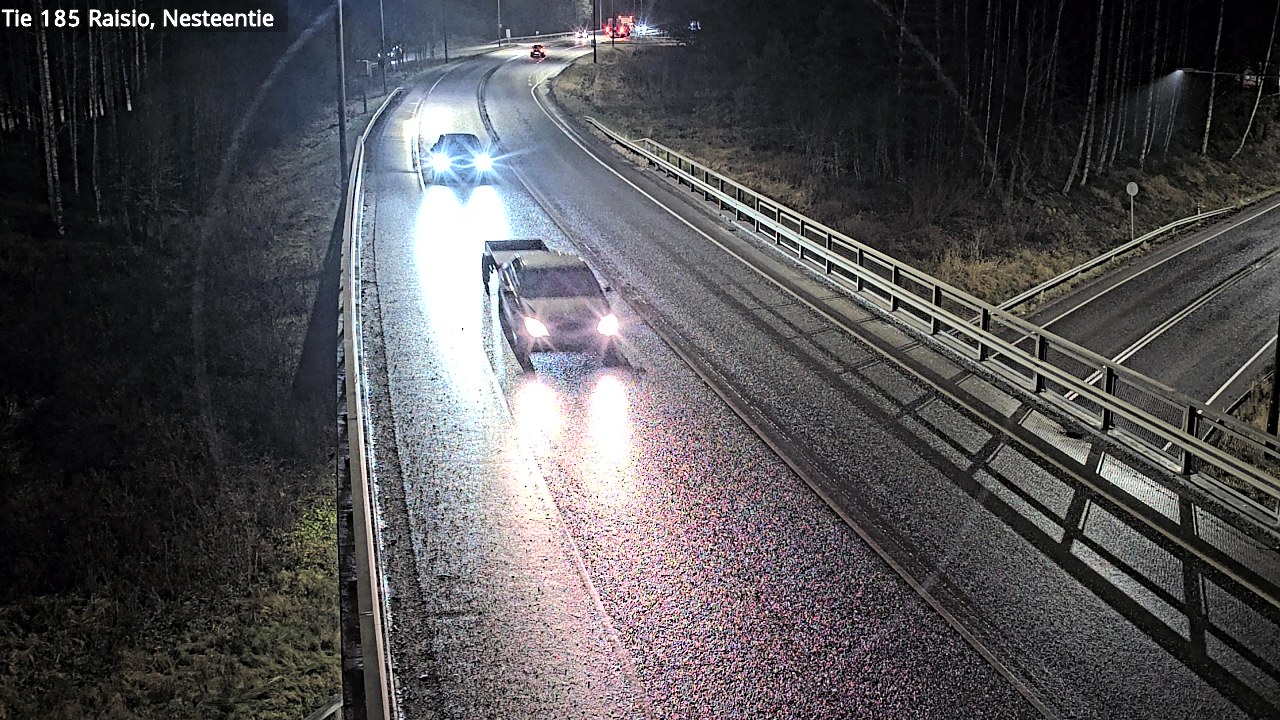 Weather Camera Image Väg 185 Raisio, Nesteentie, Raisio, Varsinais-Suomi