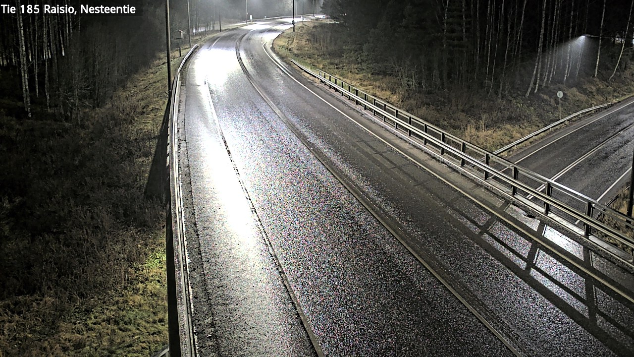 Weather Camera Image Väg 185 Raisio, Nesteentie, Raisio, Varsinais-Suomi